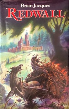 Redwall by Brian Jacques children's fantasy series