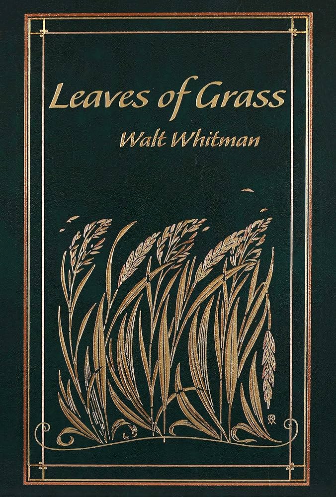 leaves of grass poetry collection cover