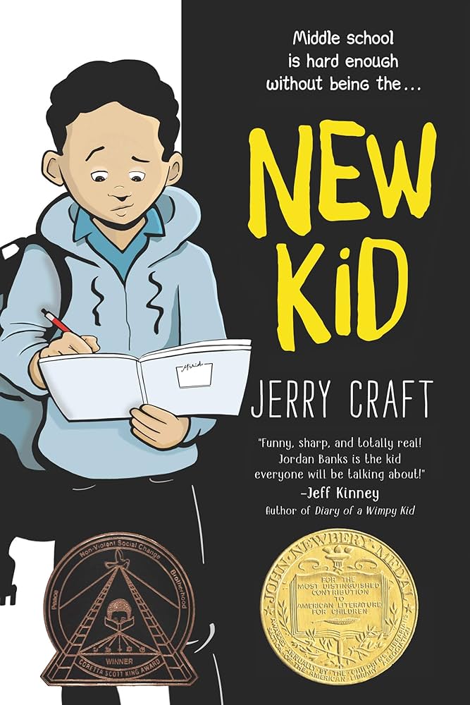 New Kid graphic novel cover