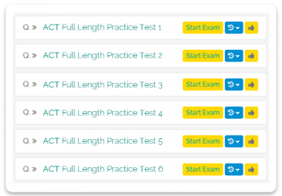 act practice tests