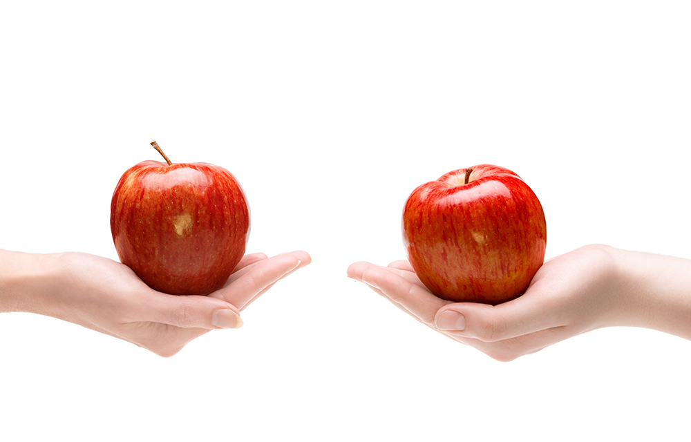 apples to apples comparison